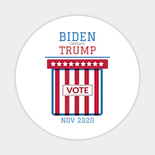 Biden defeats Trump Magnet